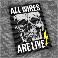 #74 LINEMAN - HARDHAT STICKER