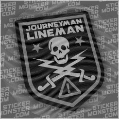 #88 LINEMAN - HARDHAT STICKER