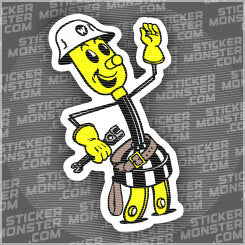 #47 LINEMAN - HARDHAT STICKER