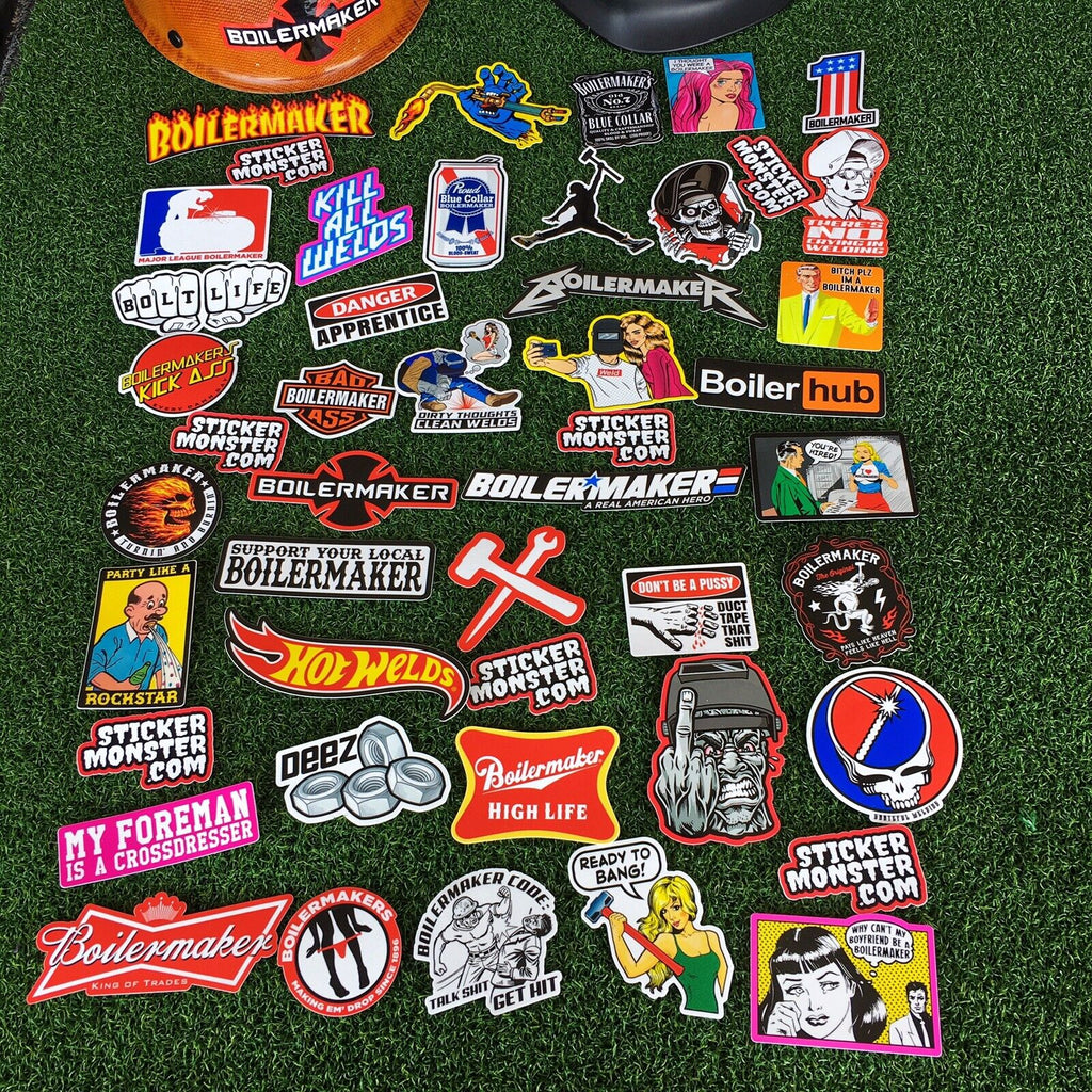 Boilermaker Life Sticker BOILERMAKER PACK – STICKERMONSTER.COM