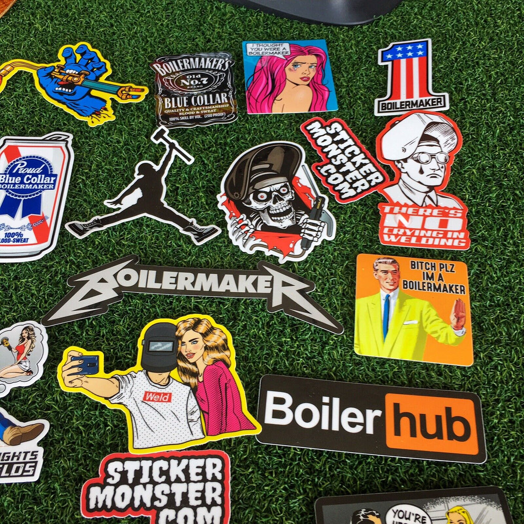 Boilermaker Life Sticker BOILERMAKER PACK – STICKERMONSTER.COM
