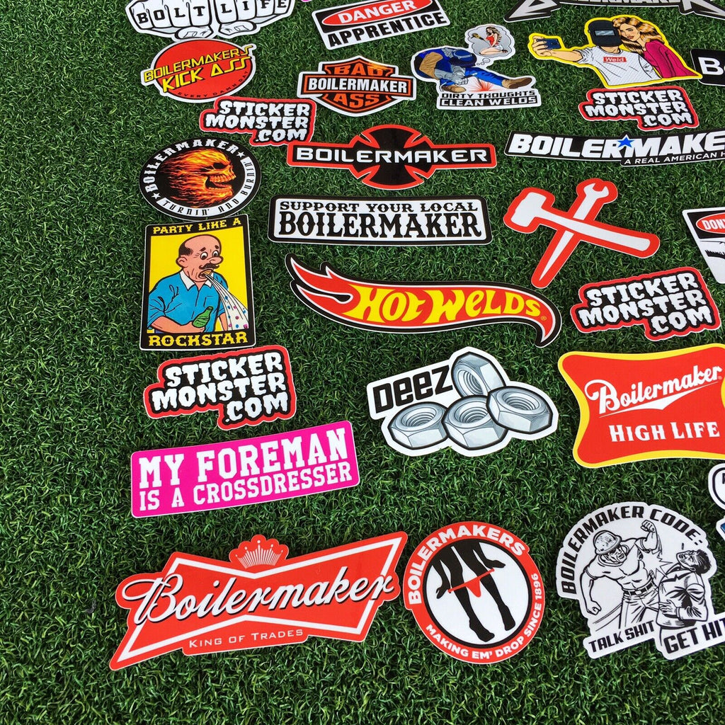 Boilermaker Life Sticker BOILERMAKER PACK – STICKERMONSTER.COM