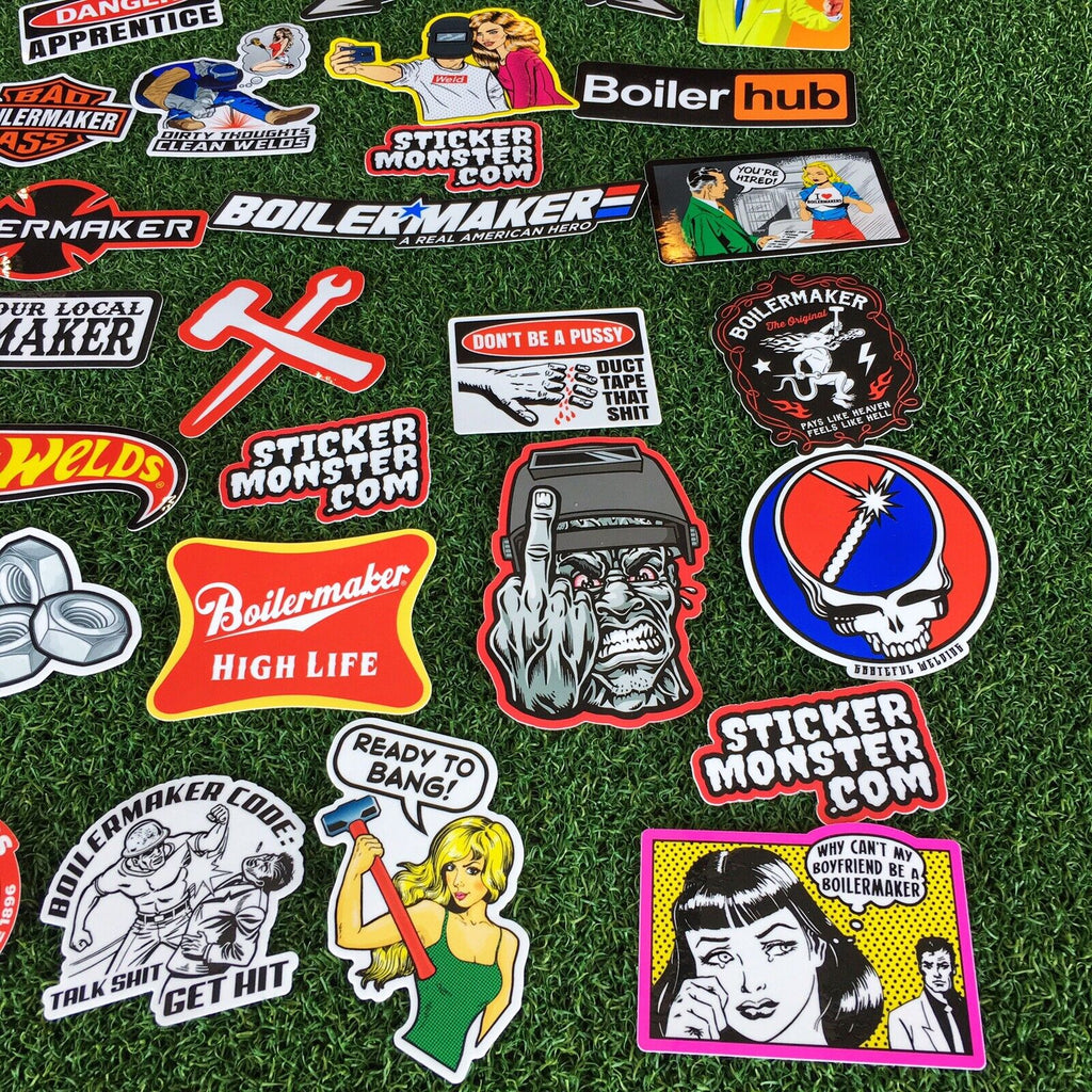 Boilermaker Life Sticker BOILERMAKER PACK – STICKERMONSTER.COM