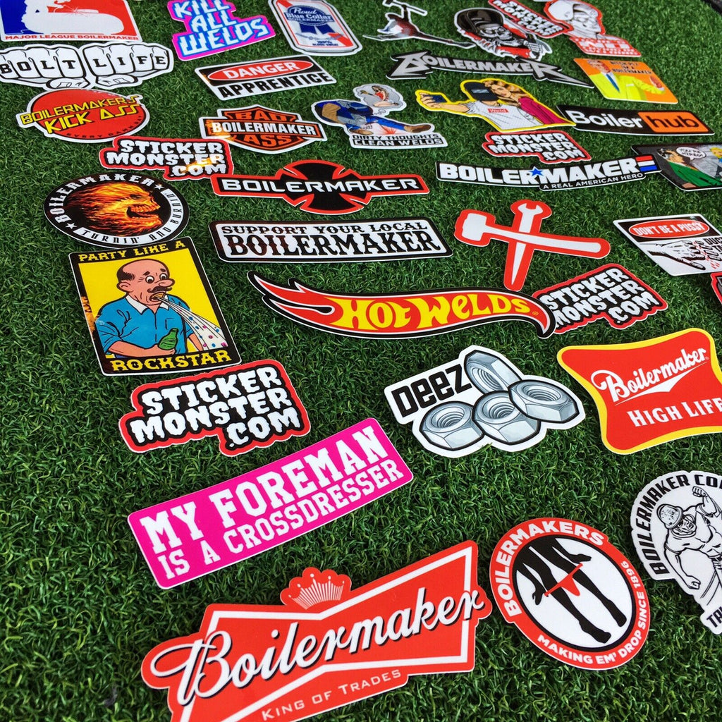 Boilermaker Life Sticker BOILERMAKER PACK – STICKERMONSTER.COM