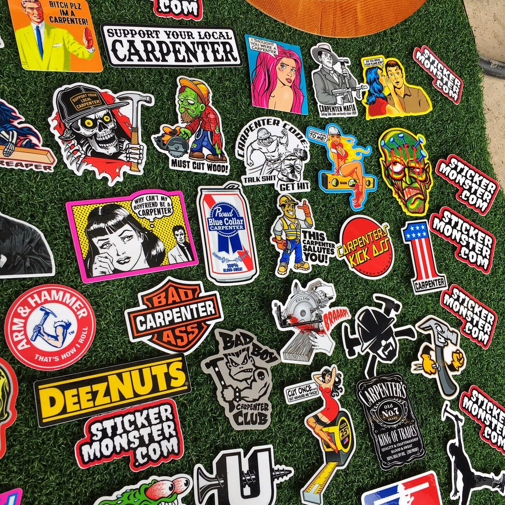 CARPENTER PACK – STICKERMONSTER.COM