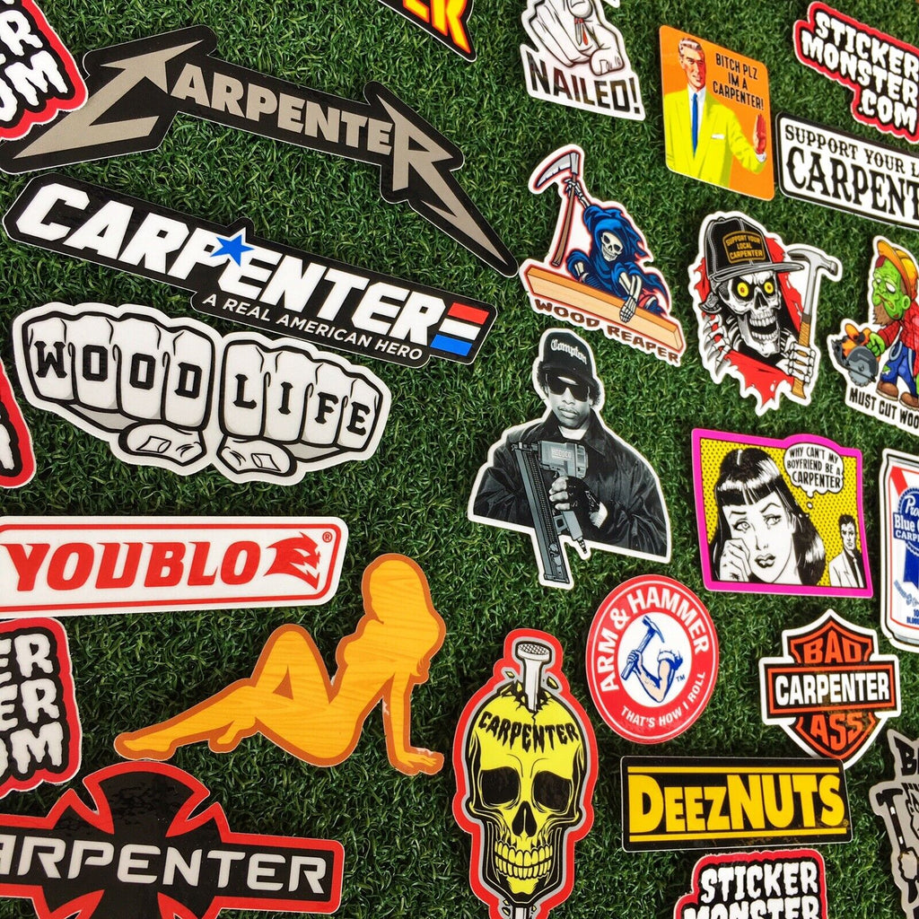 CARPENTER PACK – STICKERMONSTER.COM