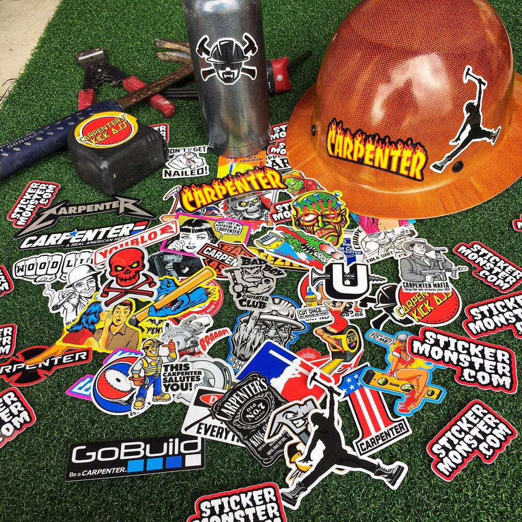 CARPENTER PACK – STICKERMONSTER.COM