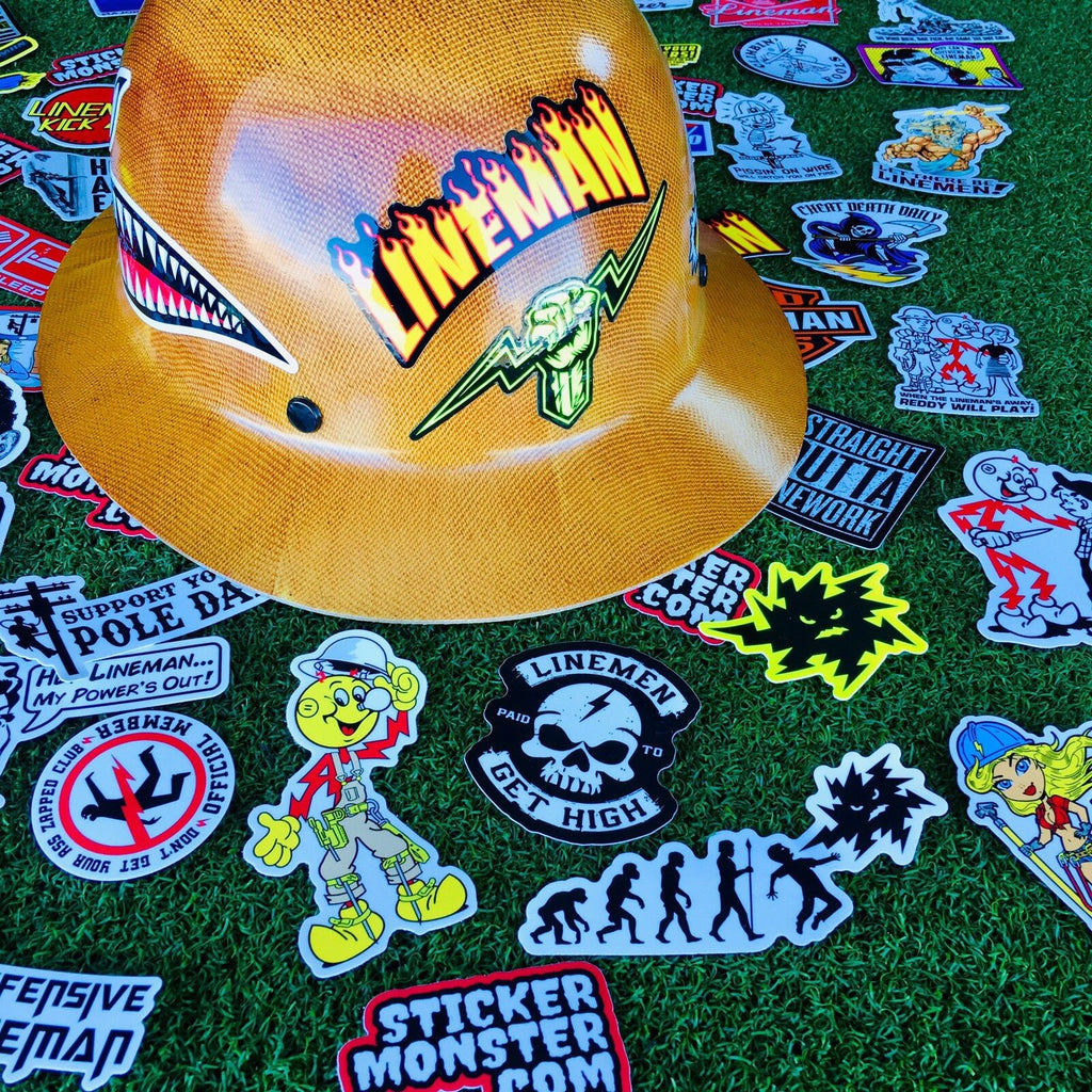 LINEMAN PACK – STICKERMONSTER.COM