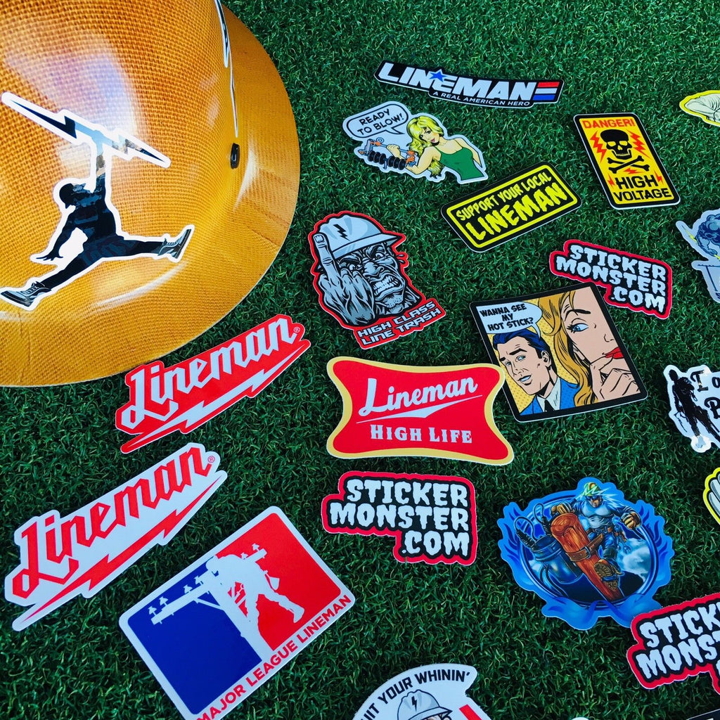 LINEMAN PACK – STICKERMONSTER.COM