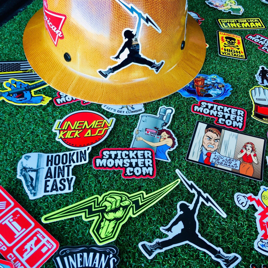 LINEMAN PACK – STICKERMONSTER.COM