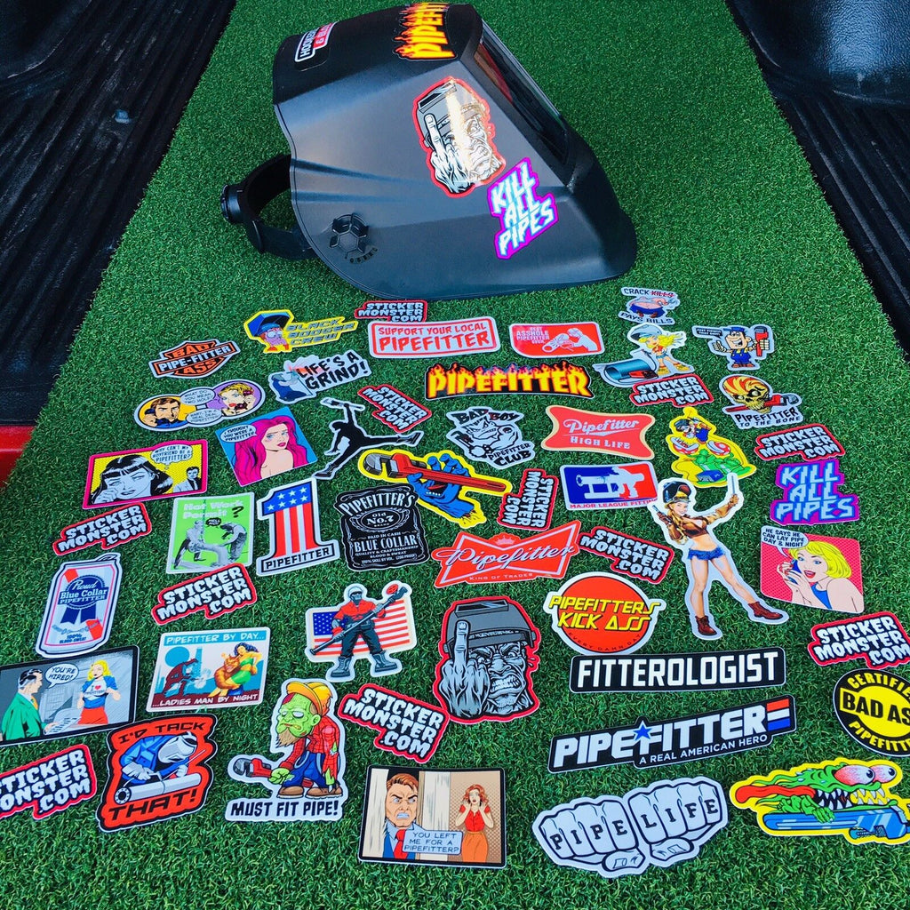 PIPEFITTER PACK – STICKERMONSTER.COM