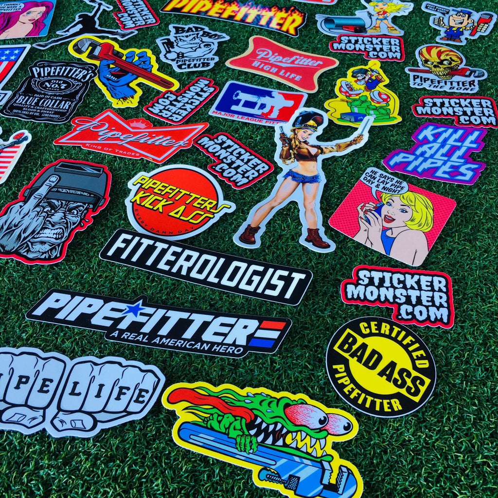 PIPEFITTER PACK – STICKERMONSTER.COM