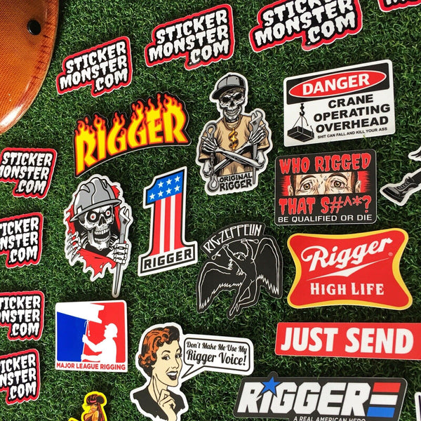 RIGGER PACK β STICKERMONSTER.COM