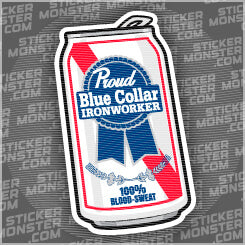 #4 IRONWORKER - HARDHAT STICKER