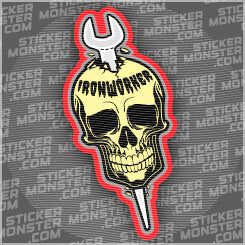 #26 IRONWORKER - HARDHAT STICKER