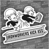 #29 IRONWORKER - HARDHAT STICKER