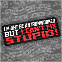 #53 IRONWORKER - HARDHAT STICKER